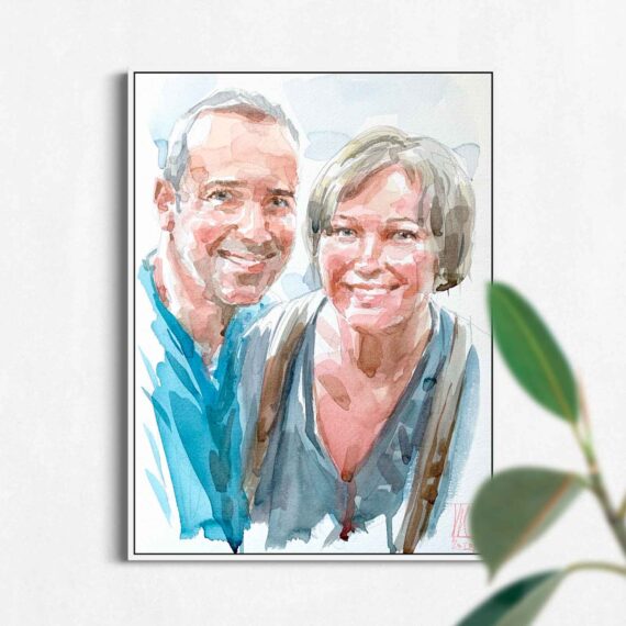 I will paint your portrait in watercolor - immagine 7