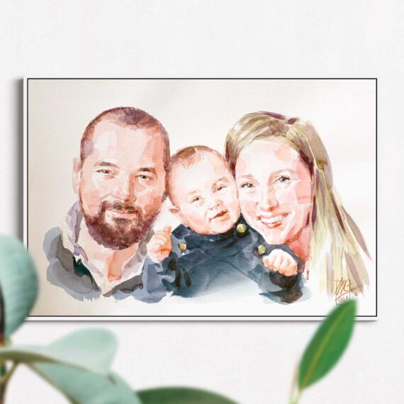 I will paint your portrait in watercolor - immagine 8